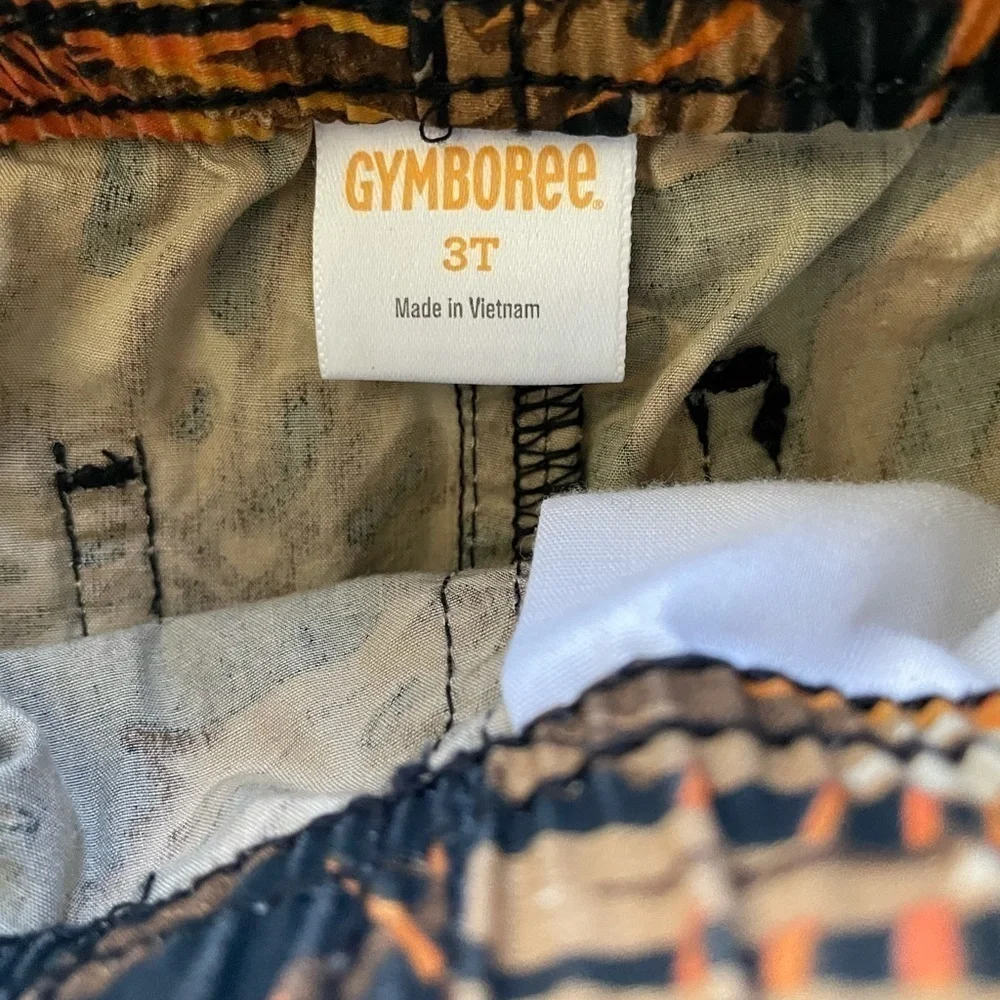 GYMBOREE Hello Havana palm leaves print shorts-3T